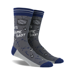 Lifestyle shot showing the socks on a person's feet, showcasing the fun and vibrant design in a real-world setting.