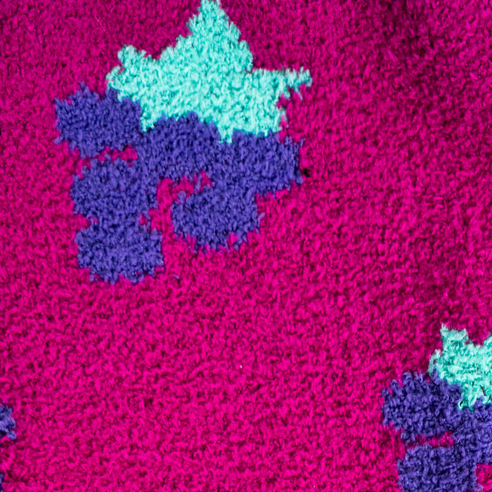 Detailed close-up shot of the sock fabric, highlighting the texture and colors.