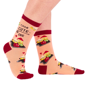 Person wearing peach