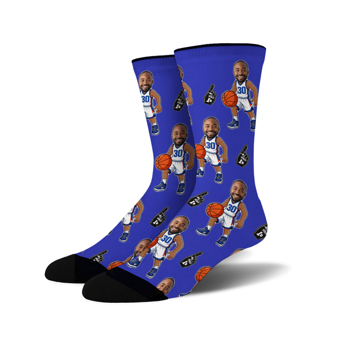 Custom Face - Basketball socks