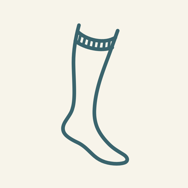 Knee High upgrade for custom socks