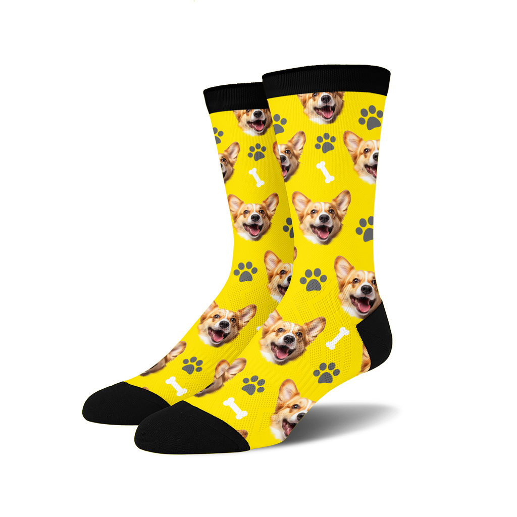 Personalized dog socks for humans best sale