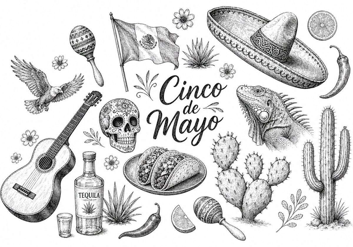 Cinco de Mayo Socks