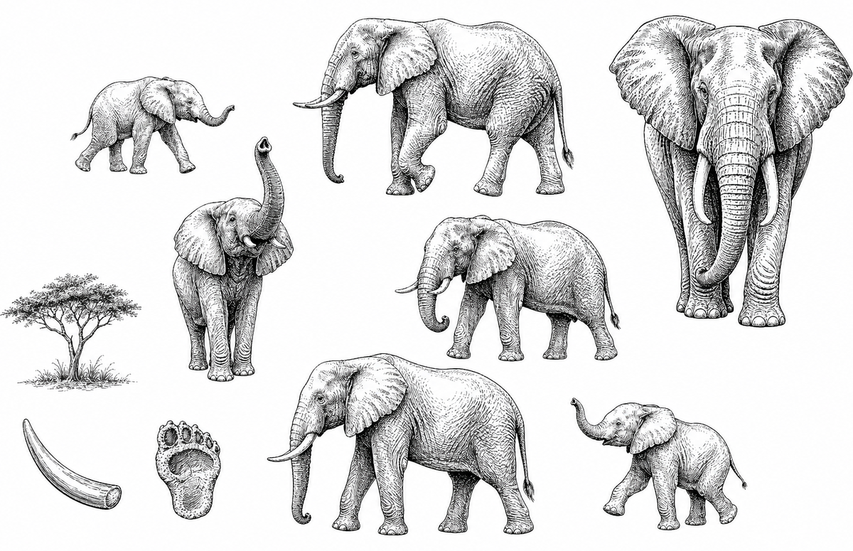 Elephant Socks