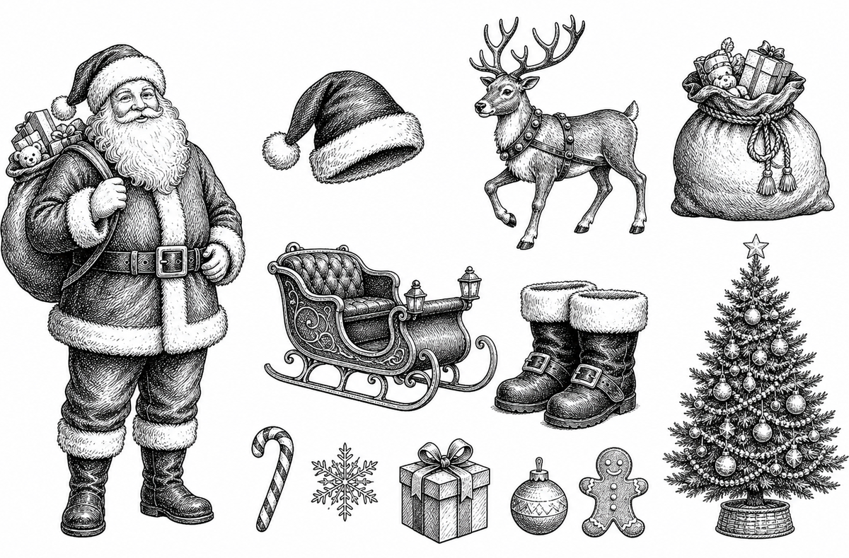 Santa Claus Socks