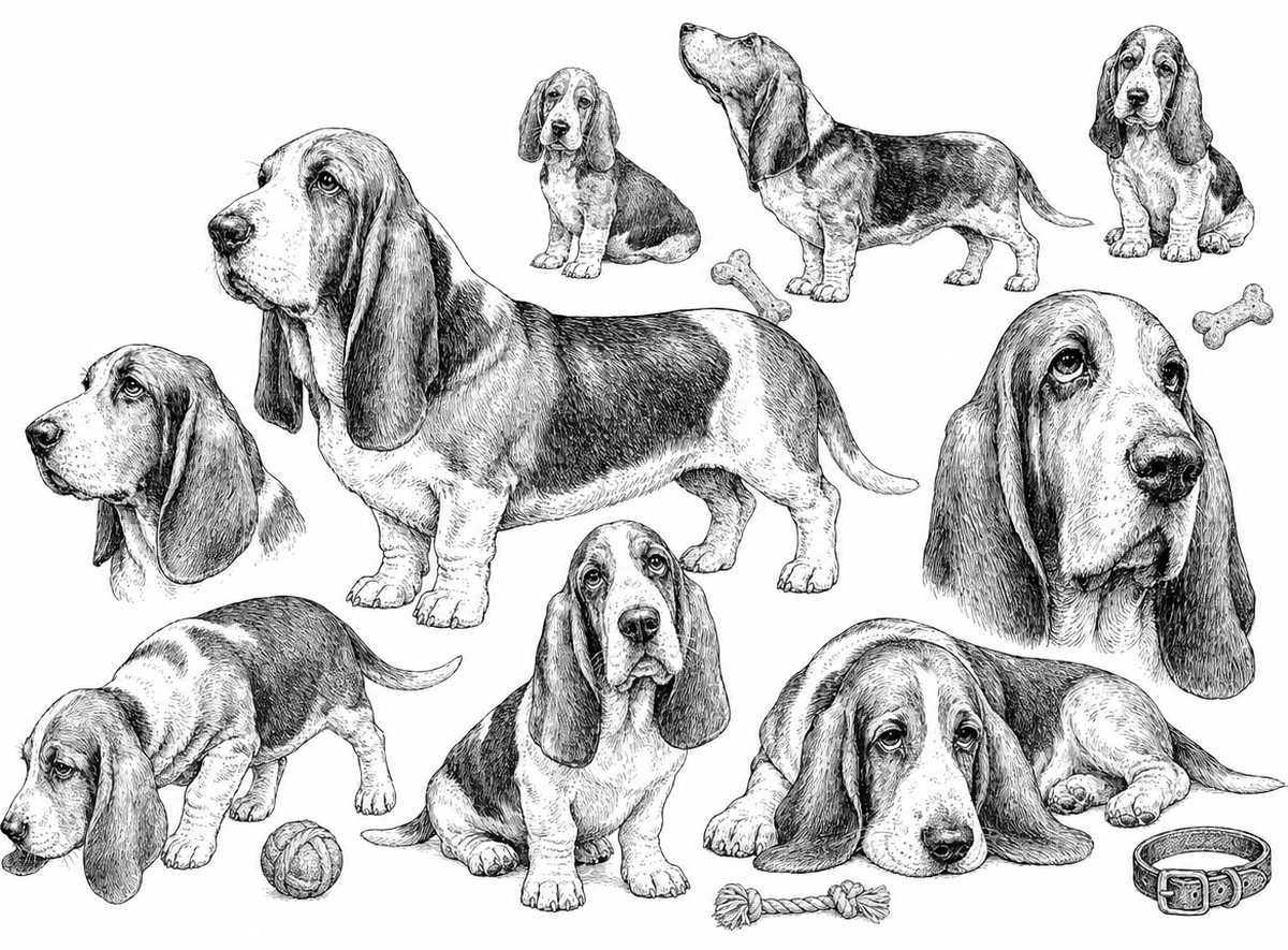 Basset Hounds Socks