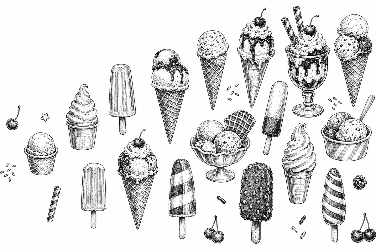 Ice Cream Socks