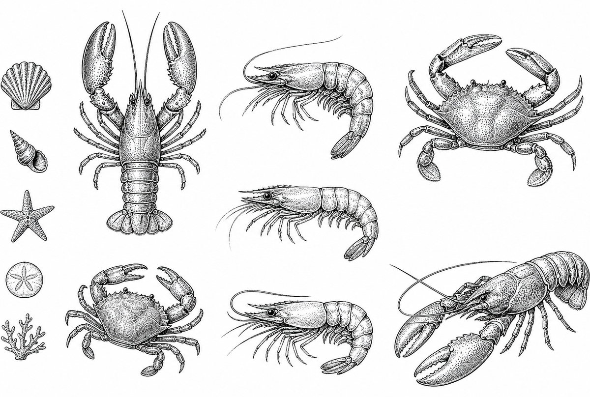 Crustacean Socks
