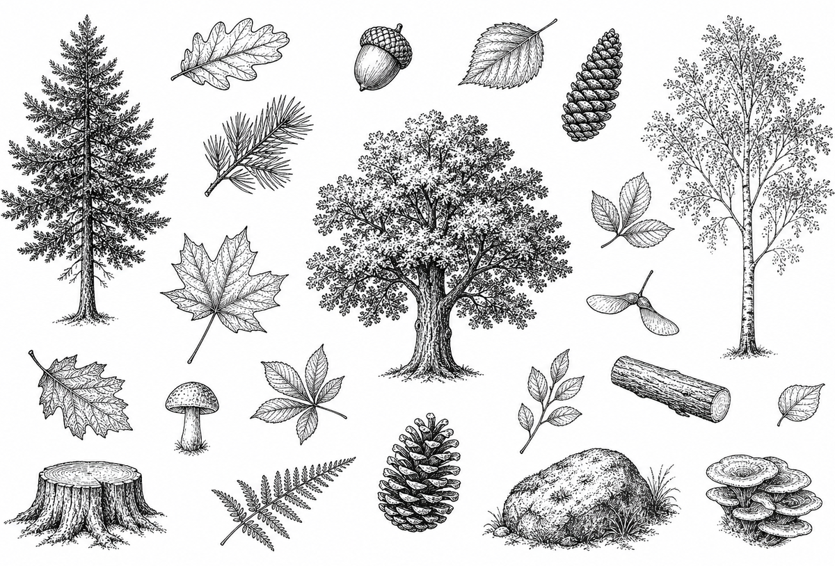 Woodland Socks