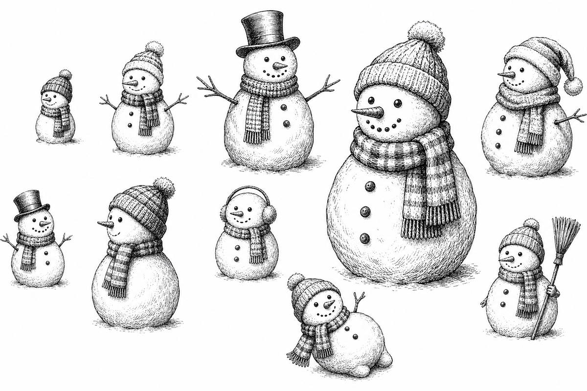 Snowmen Socks