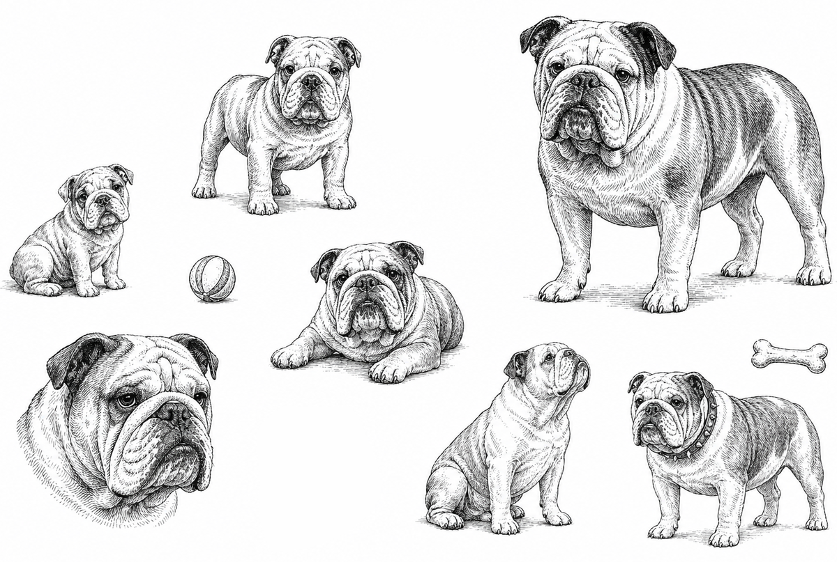 Bulldog Socks