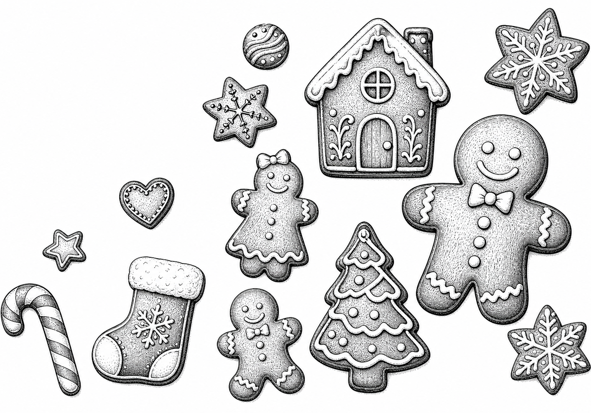 Gingerbread Socks