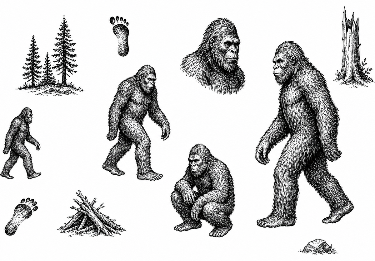 Sasquatch Socks