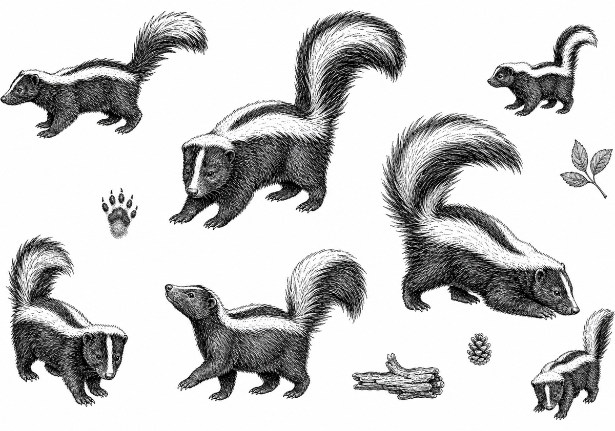 Skunk Socks