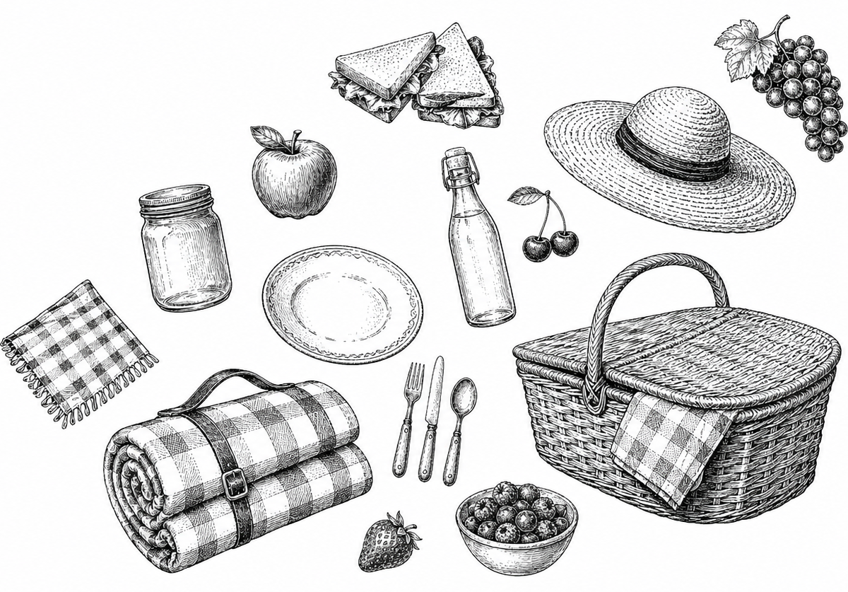 Picnics Socks