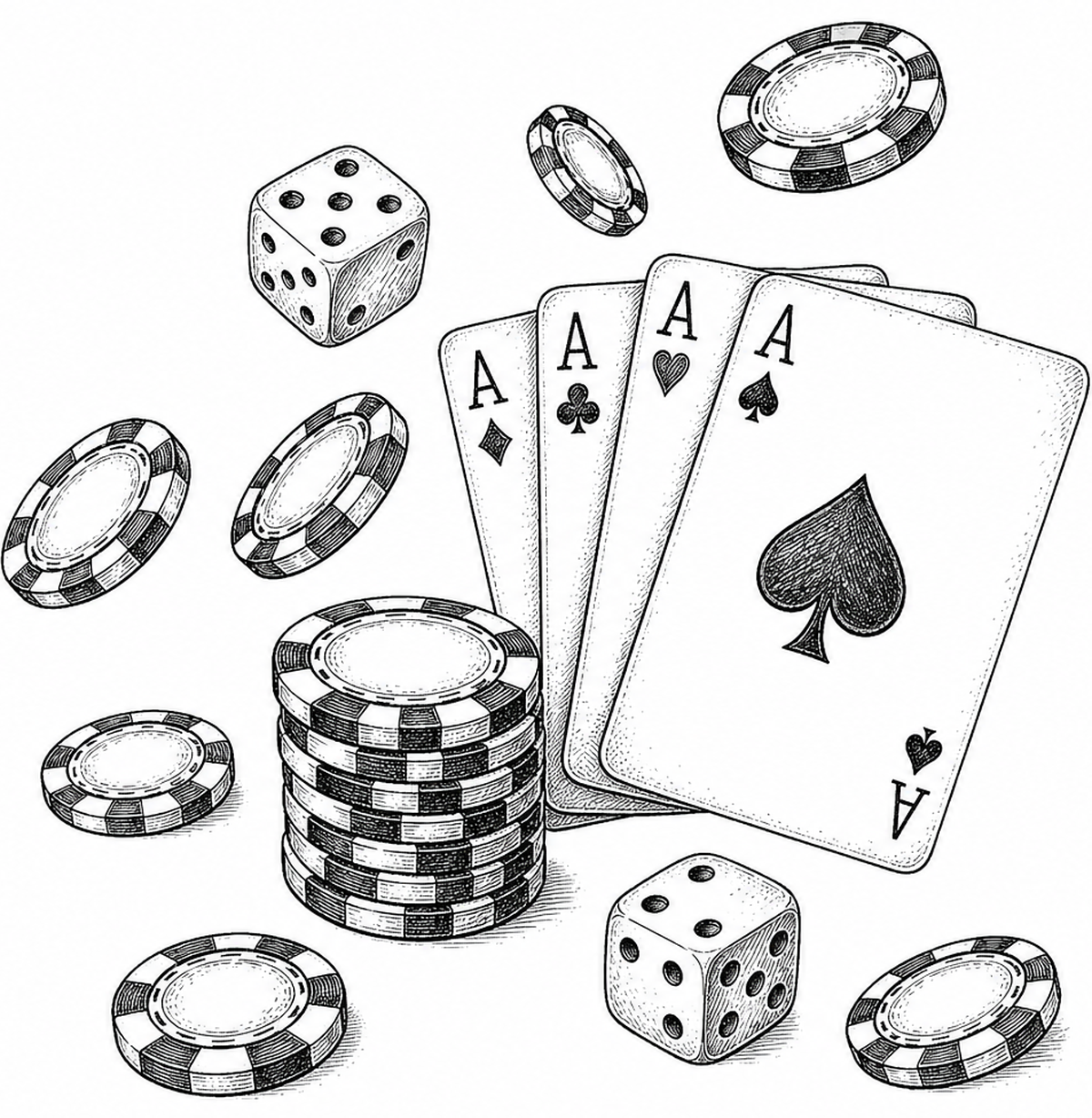 Poker Socks