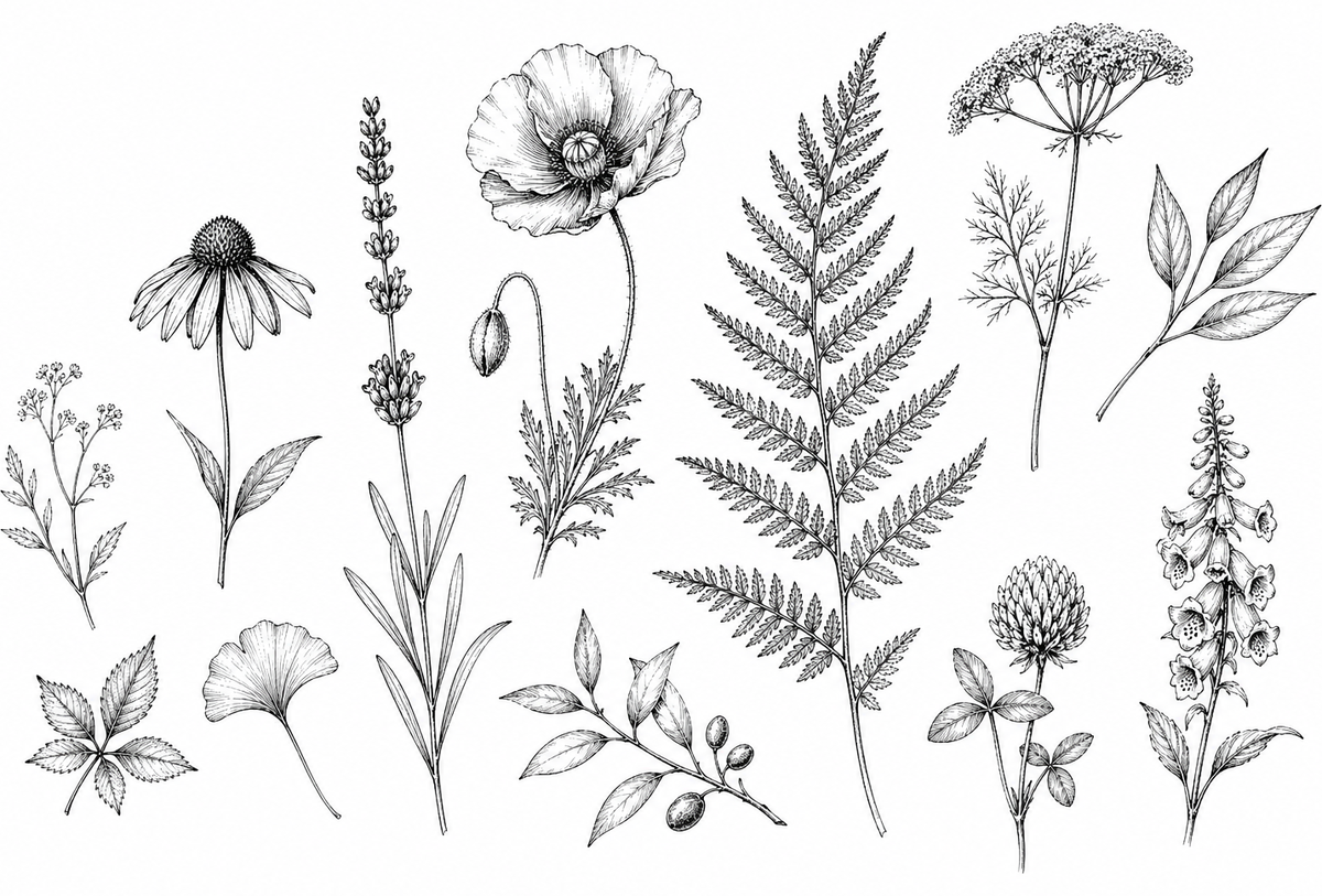 Botanical Socks