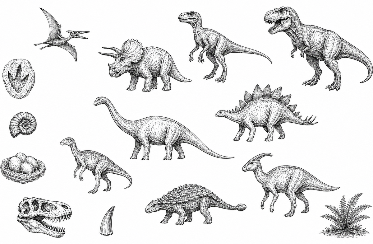 Dinosaur Socks