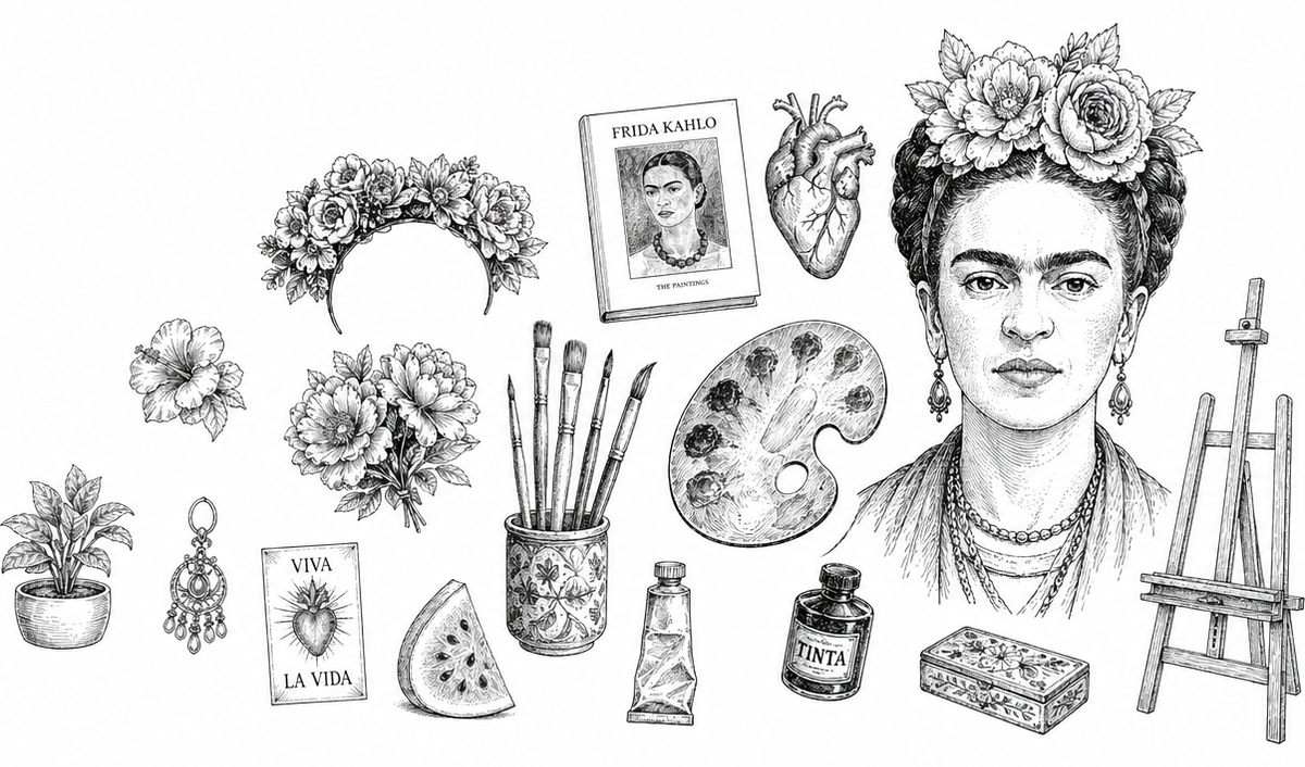 Frida Kahlo Socks