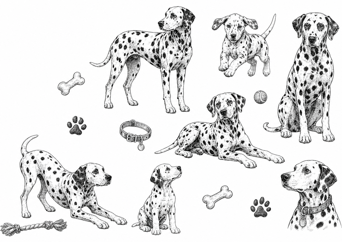 Dalmatians Socks