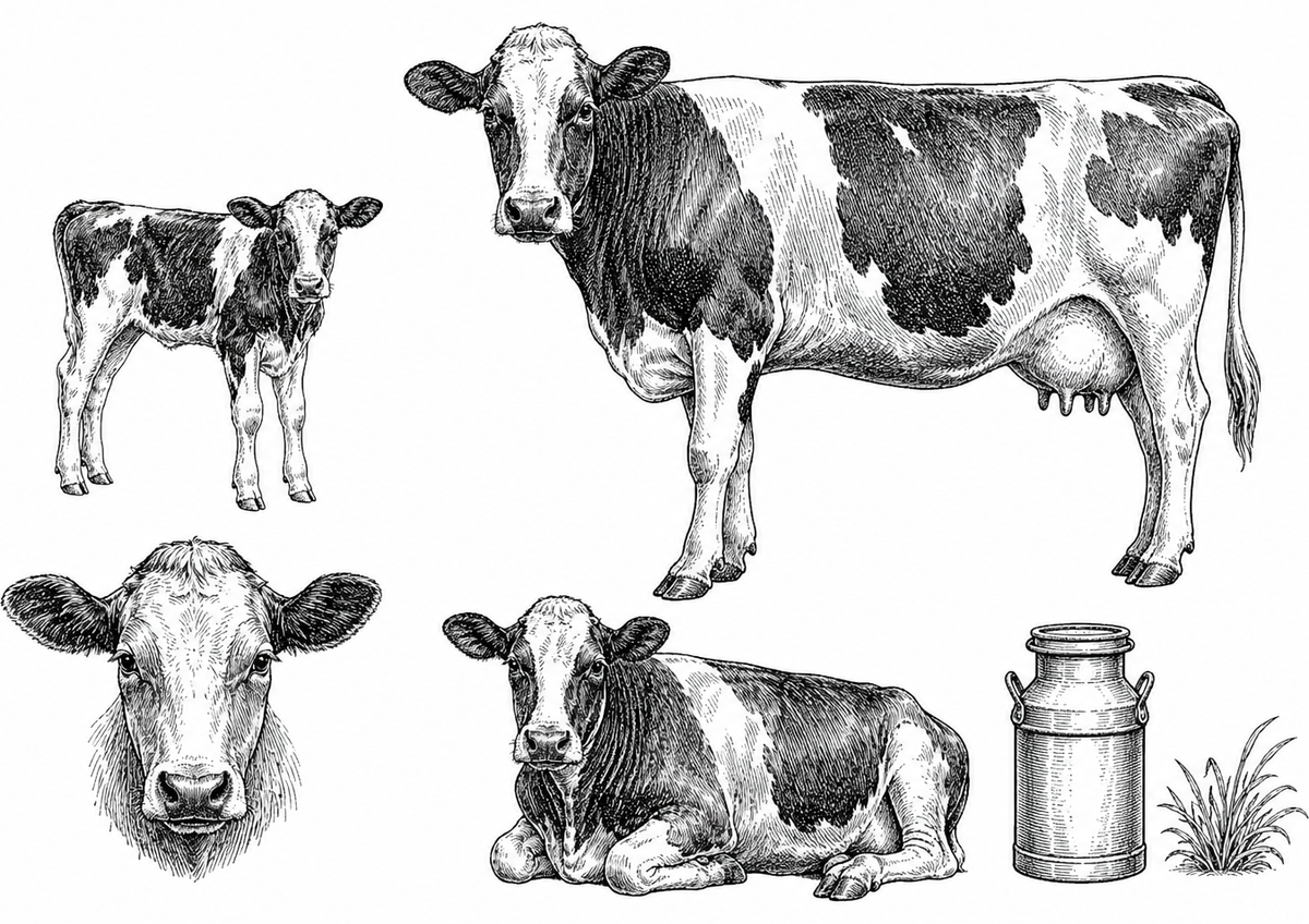 Cow Socks