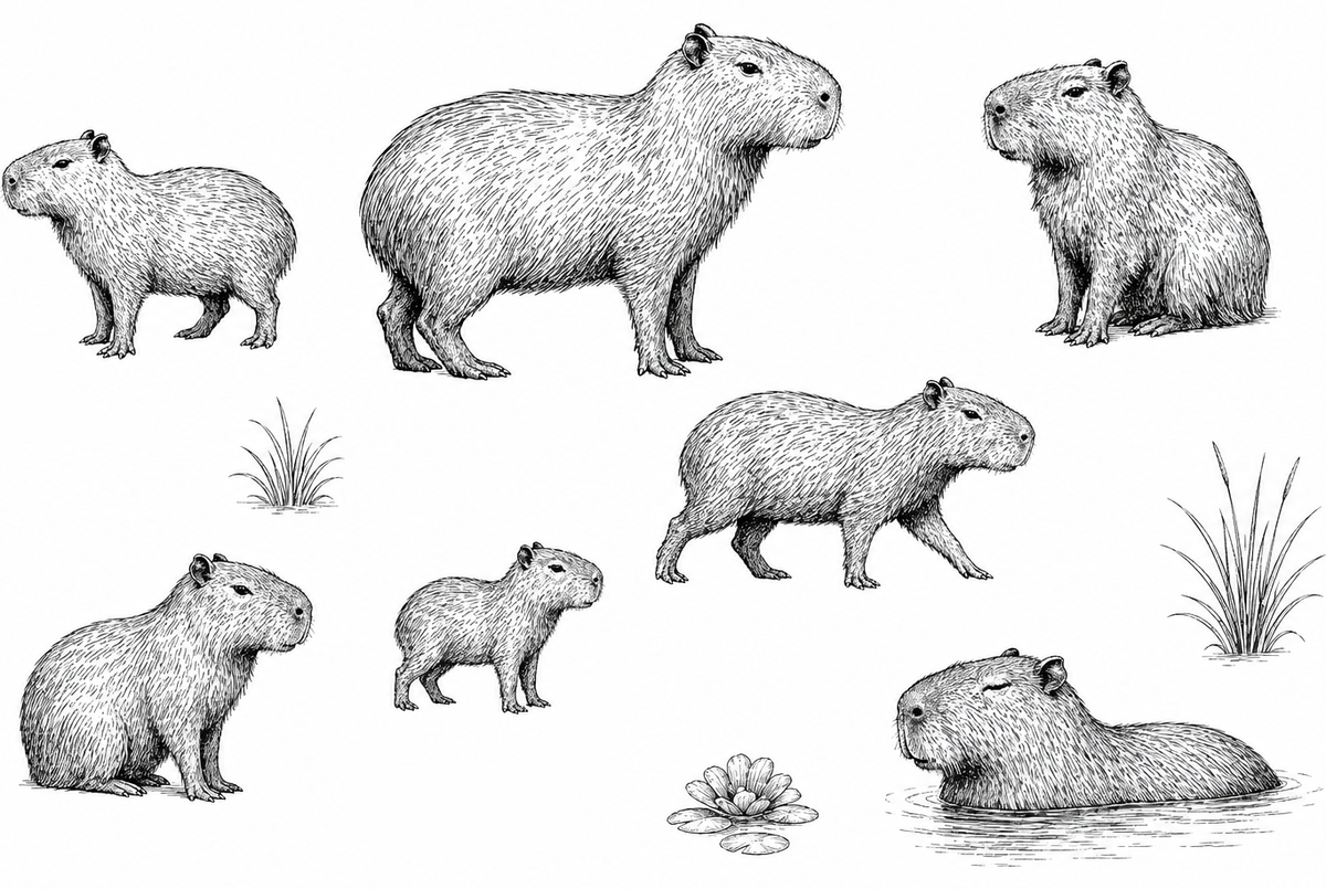 Capybaras Socks