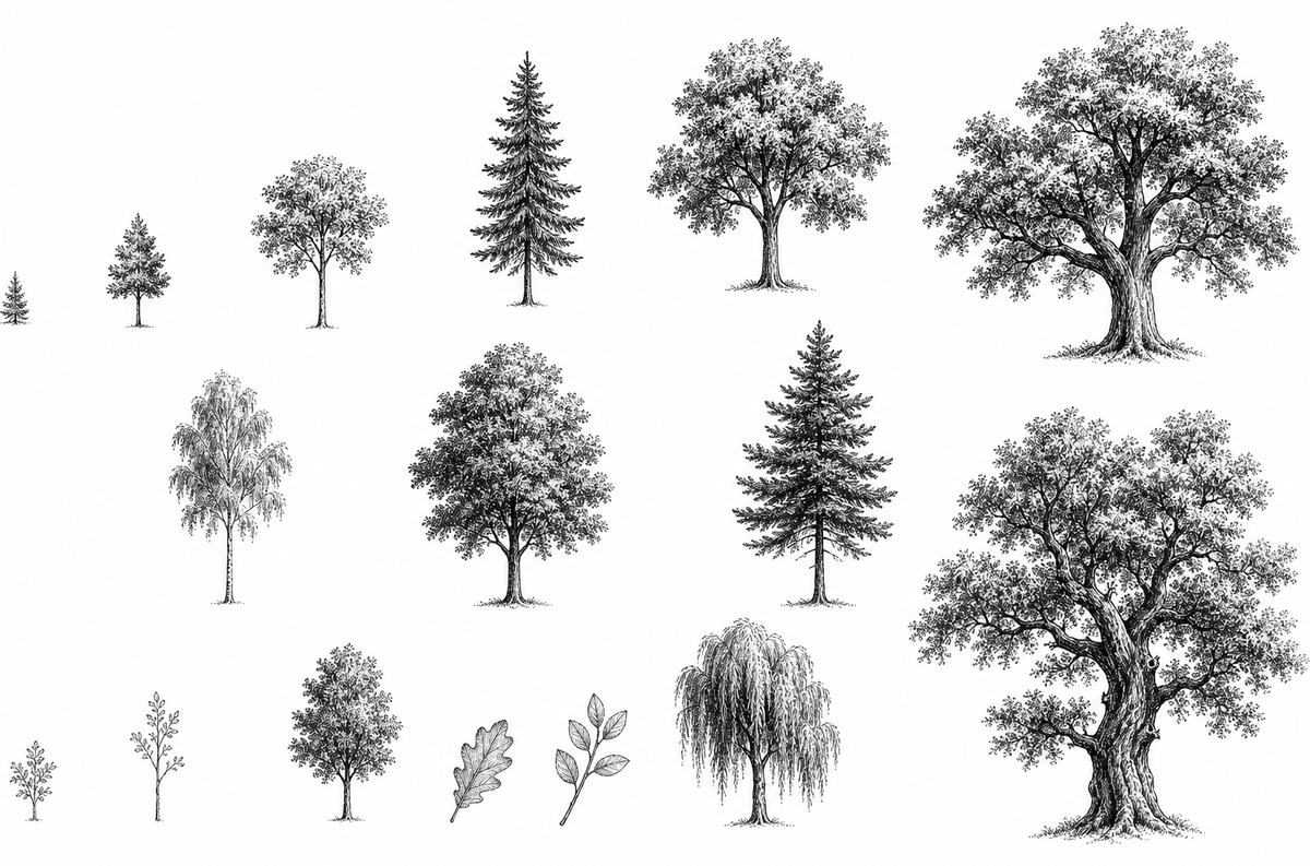 Trees Socks