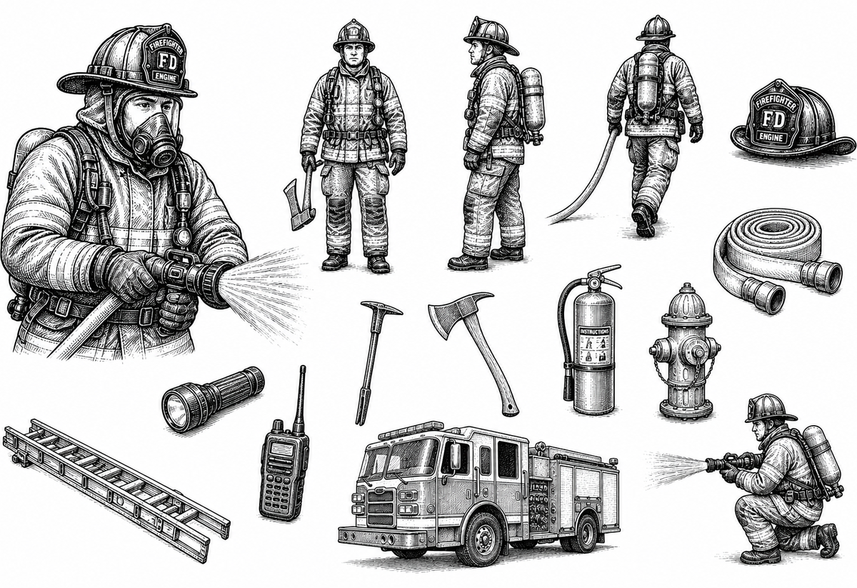 Firefighters Socks