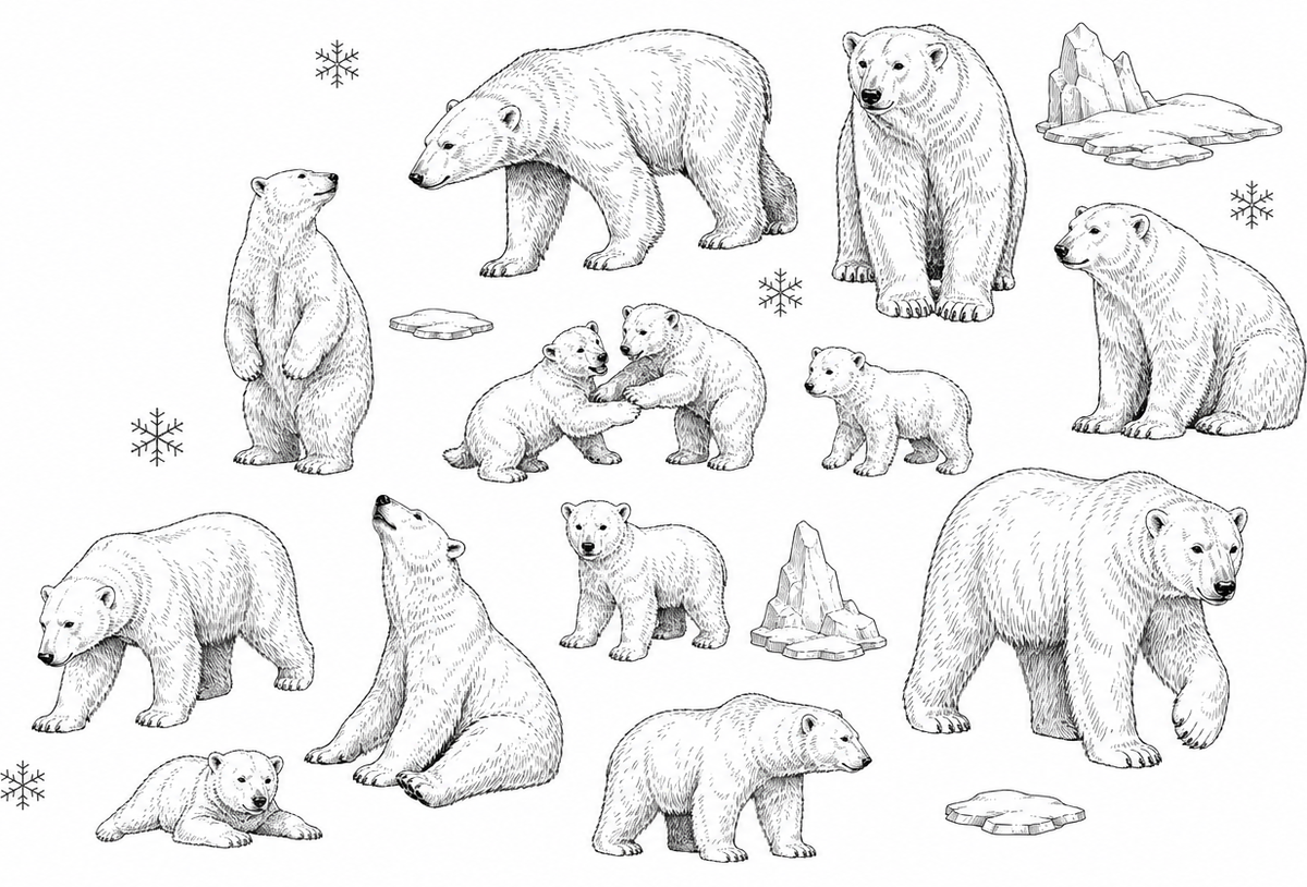 Polar Bear Socks