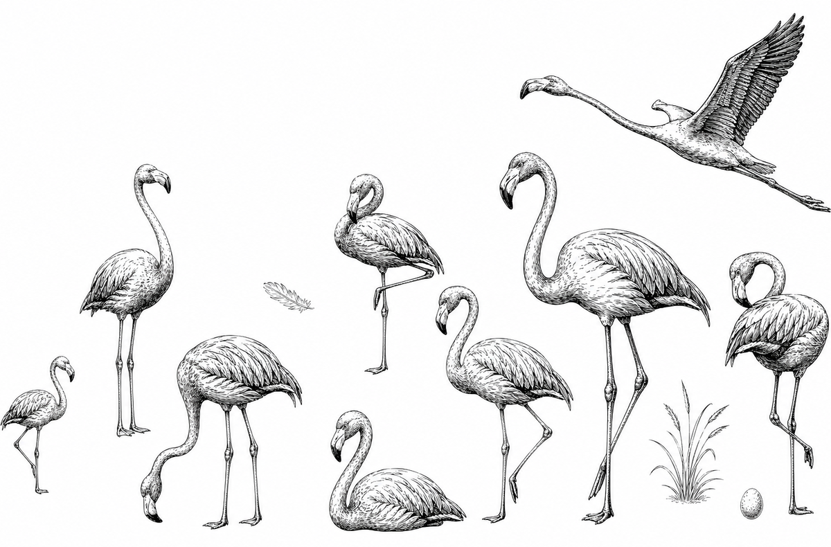 Flamingo Socks