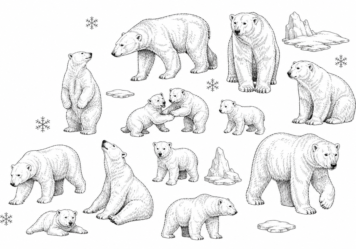 Polar Bear Socks