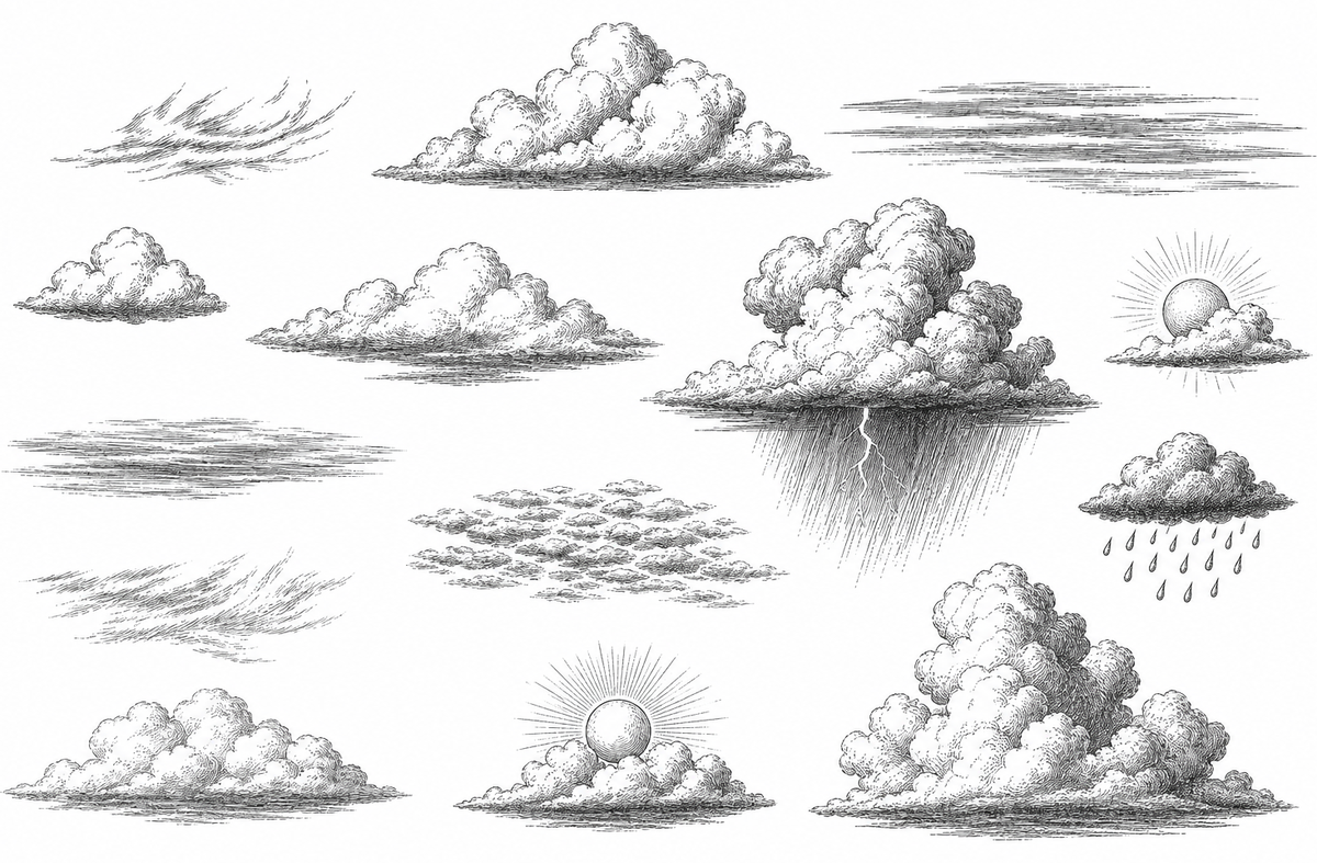 Clouds Socks