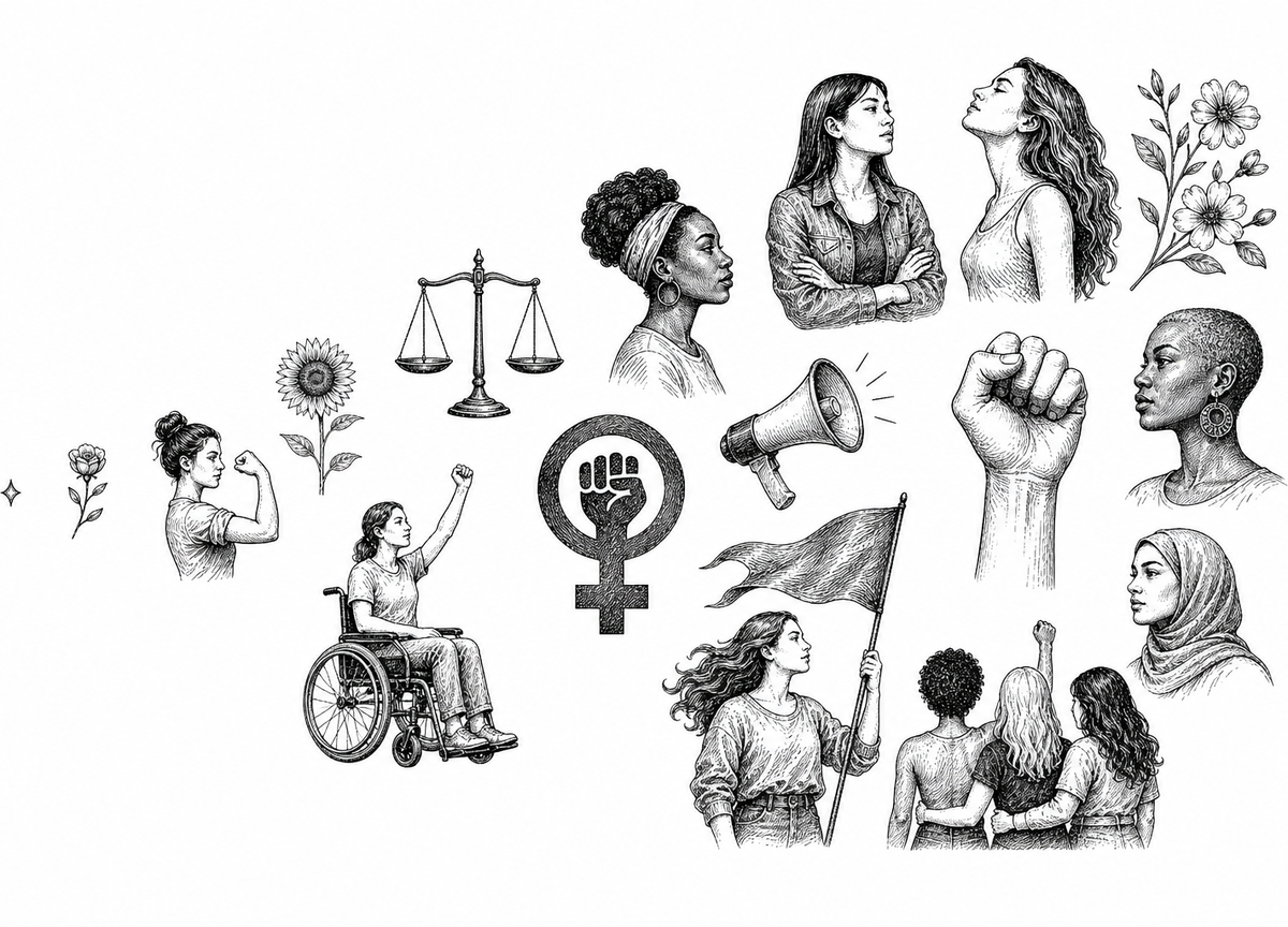 Empowerment Feminist Socks