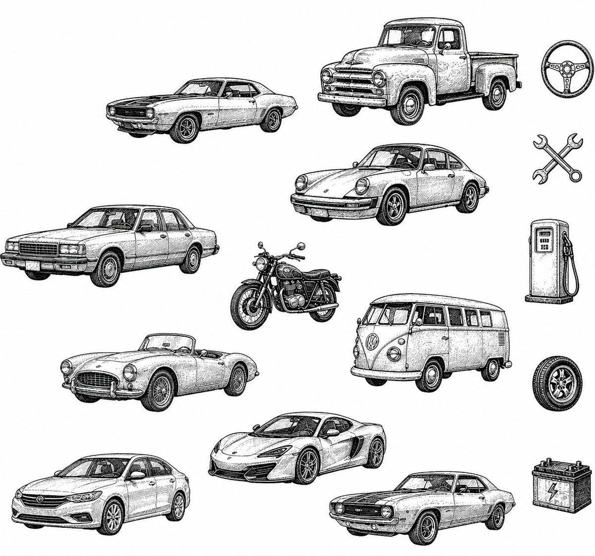 Cars & Vehicles Socks