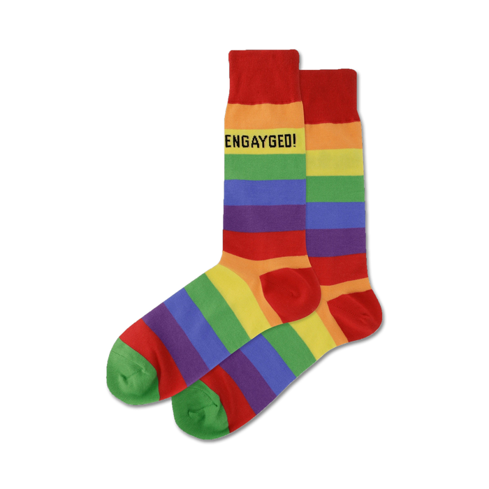 rainbow socks with 