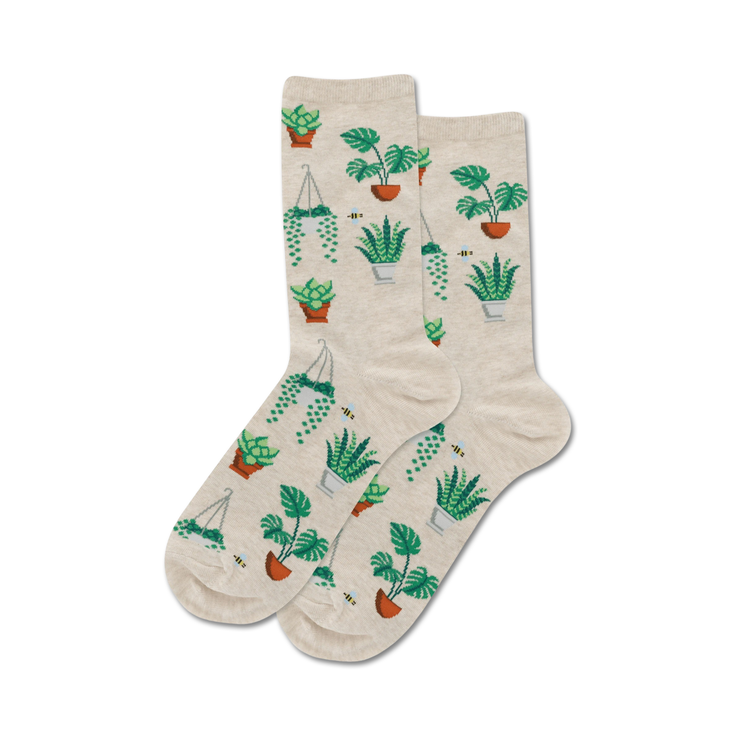 plant pot socks Women's Potted Plants Crew Socks