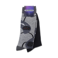 Product shot of the Sega Genesis crew socks on their packaging card.