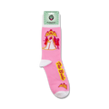 Product shot of 'The Bride' socks on a retail packaging card.