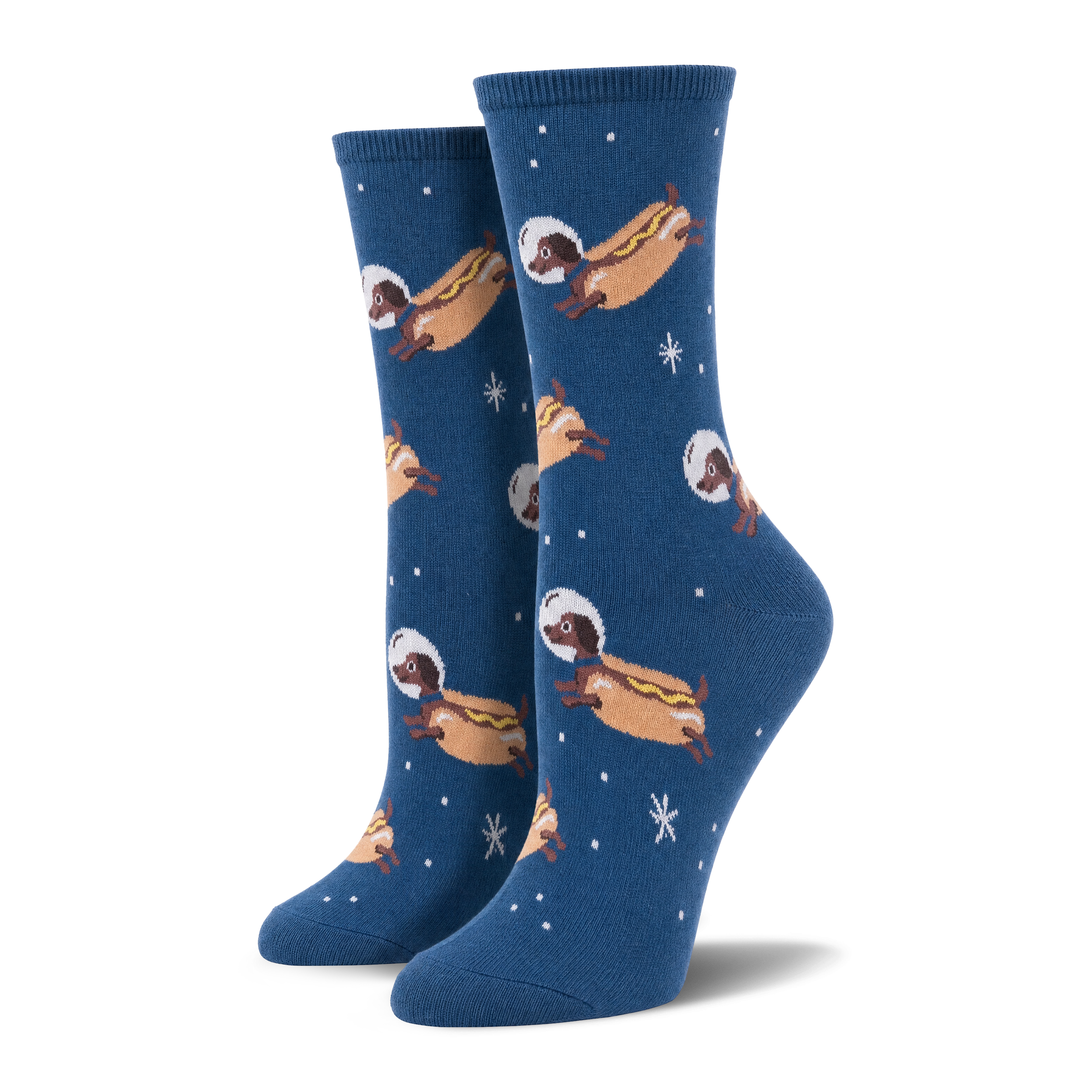 Weiner Dogs, In Space! Glow in the Dark [mockup]
