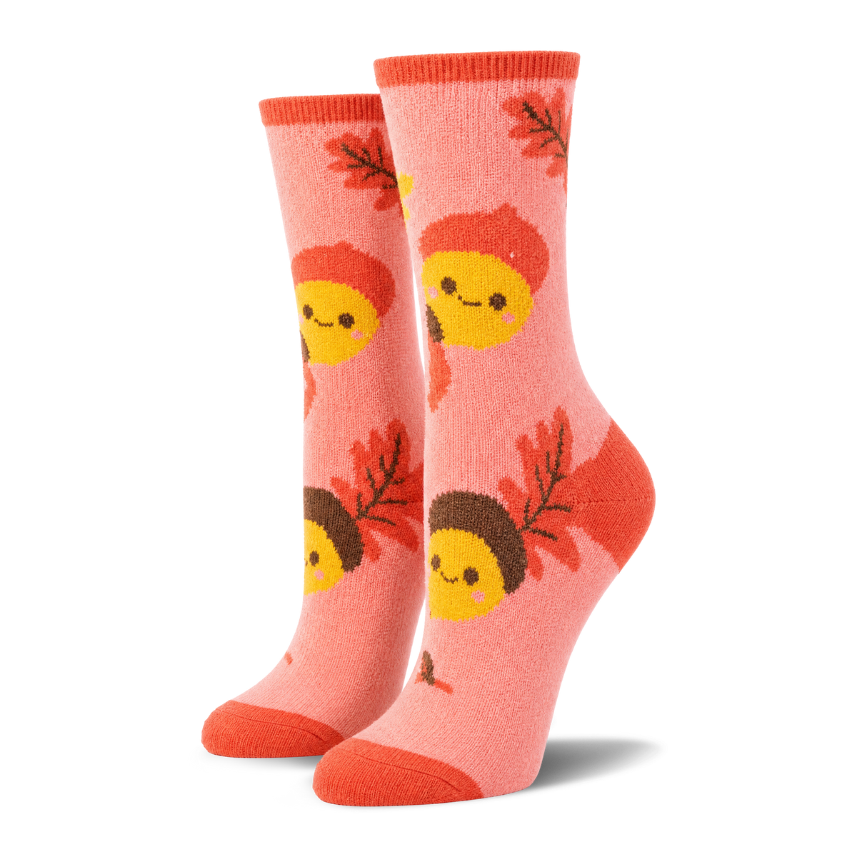 Acorn-ey Sock Slipper [mockup]