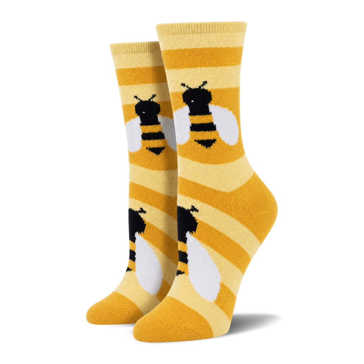 Bee Cozy Slipper Sock [mockup]