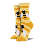 Bee Cozy Slipper Sock [mockup]