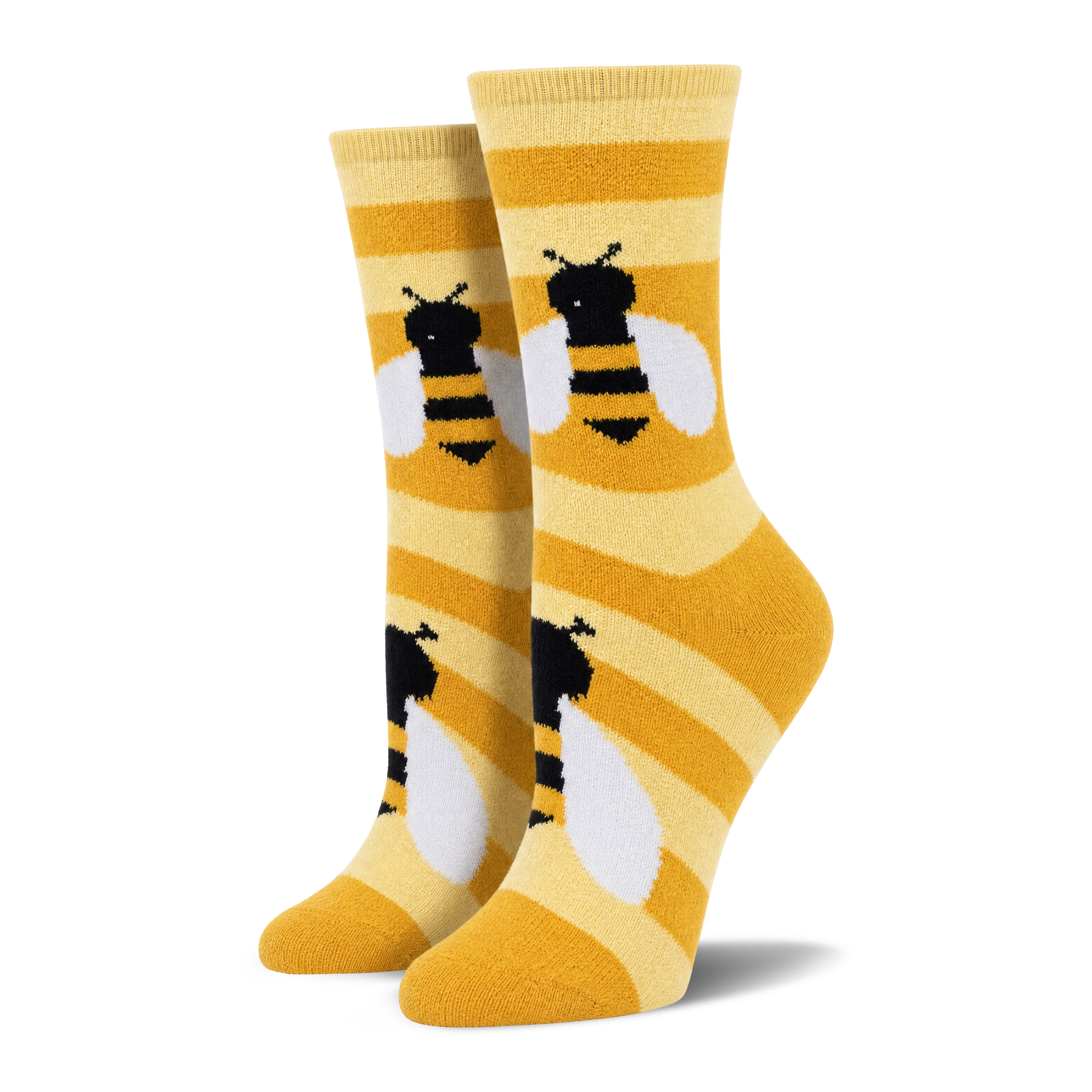 Bee Cozy Slipper Sock [mockup]