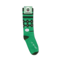 Product shot of 'I'd Tap That' golf socks on its packaging.