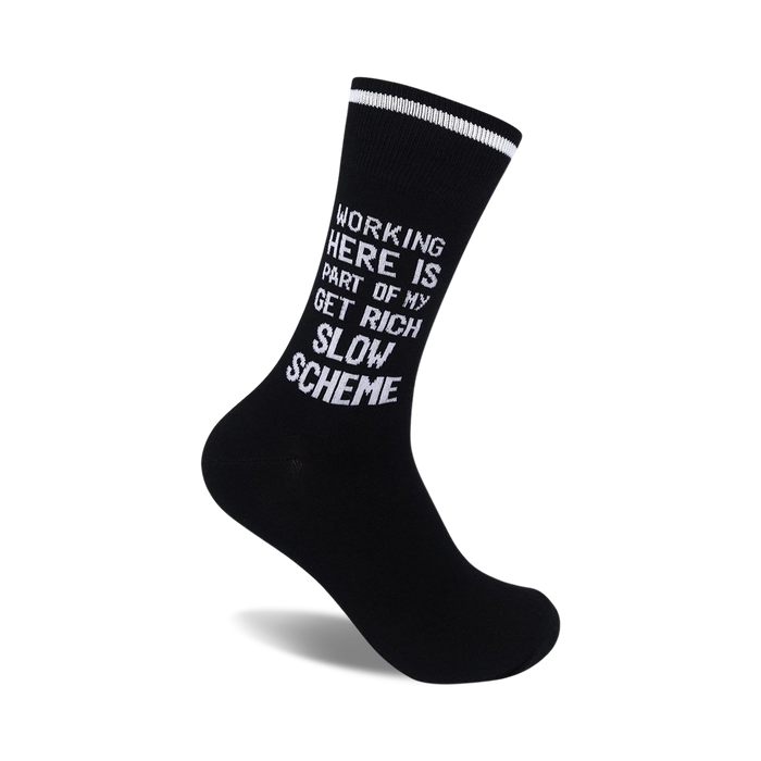 black and white crew socks with 