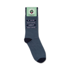 A flatlay product shot of the 'I Love Meetings About Meetings' socks on a white background.