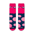 Flatlay showcasing a pair of Bubble Yum socks, highlighting the design detail and color scheme.