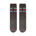 Flat lay product shot showing two 'Fuck Off I'm Gaming' socks.