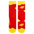 Close-up showcasing the heel and toe area of the Starburst Split socks.