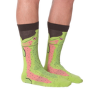 Another lifestyle shot showcasing the socks from a slightly different angle.
